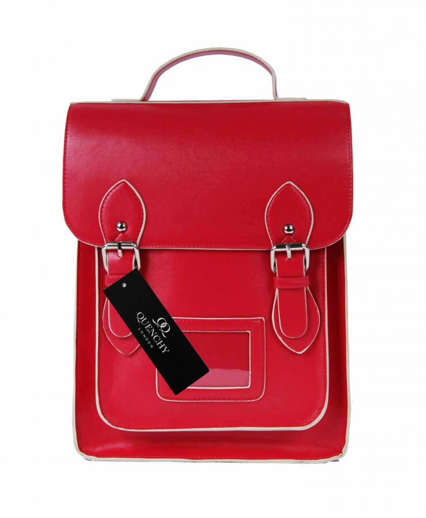 Girls Satchel Backpacks Rucksack Bag School Bags Pvc Leather Q8207P