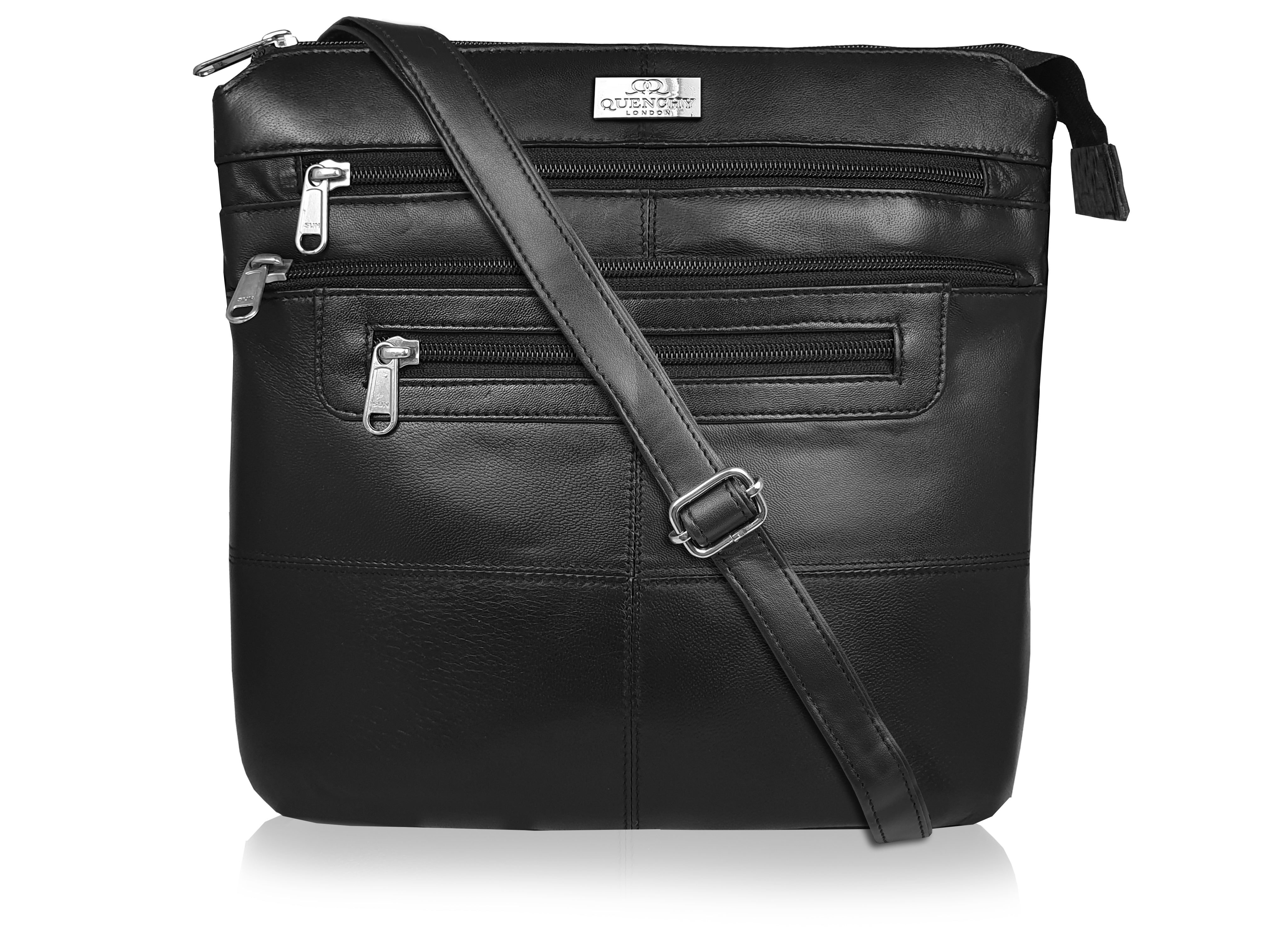 Leather Womens Handbag - Ladies Designer Crossbody Shoulder Bag QL922